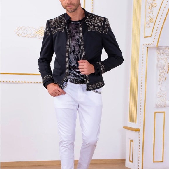 Mondo signature limited edition black studded jacket - Picture 5 of 5